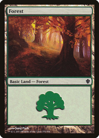 Forest (355) [Commander 2013] | Tabernacle Games
