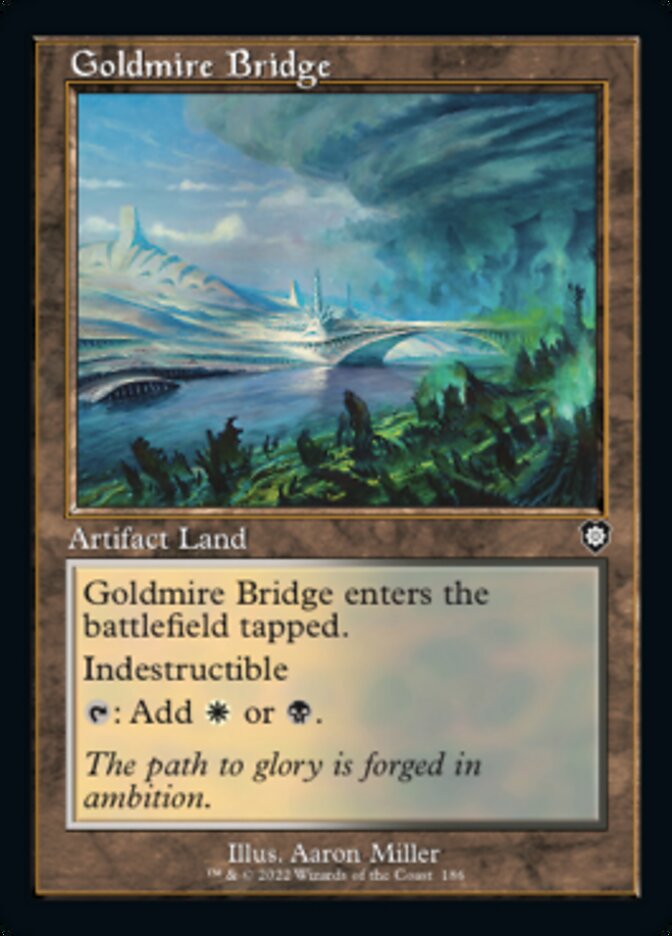 Goldmire Bridge (Retro) [The Brothers' War Commander] | Tabernacle Games