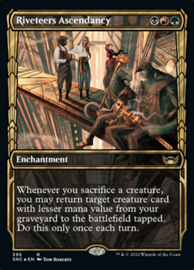 Riveteers Ascendancy (Showcase Golden Age Gilded Foil) [Streets of New Capenna] | Tabernacle Games
