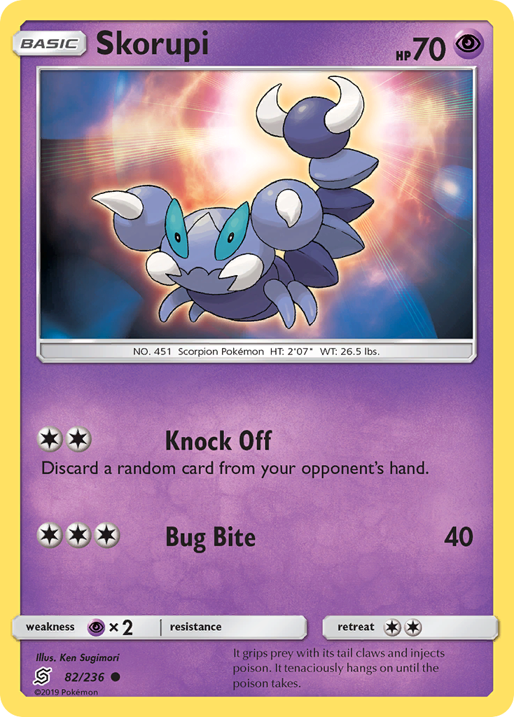 Skorupi (82/236) [Sun & Moon: Unified Minds] | Tabernacle Games