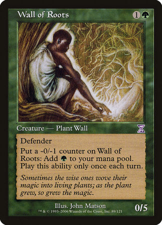 Wall of Roots [Time Spiral Timeshifted] | Tabernacle Games