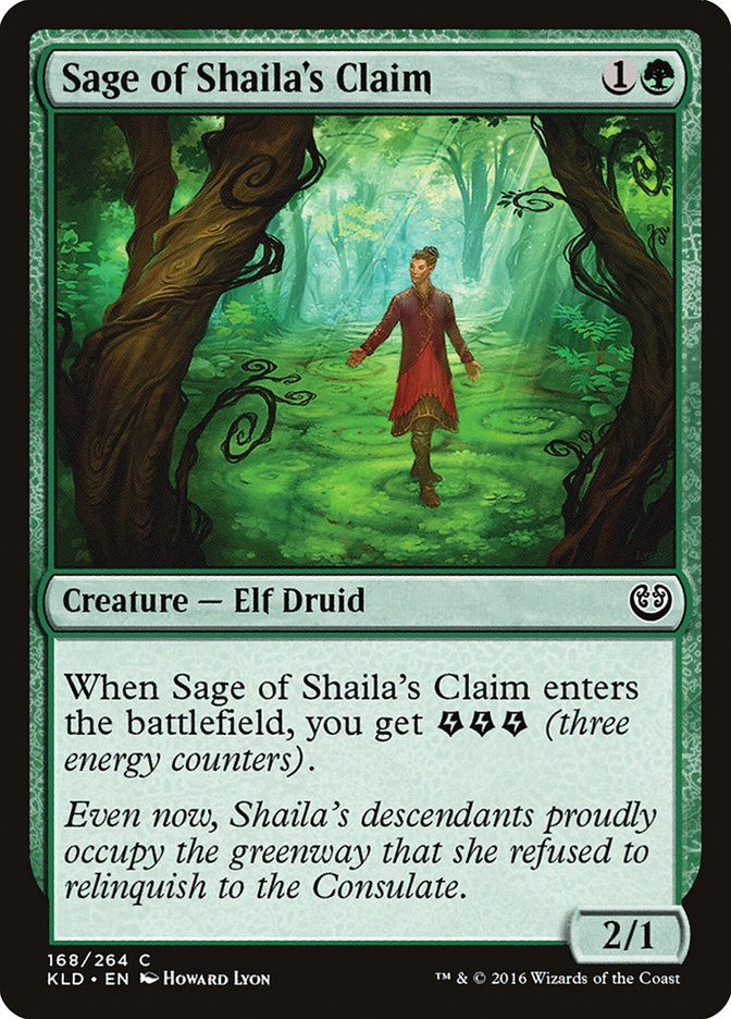 Sage of Shaila's Claim [Kaladesh] | Tabernacle Games