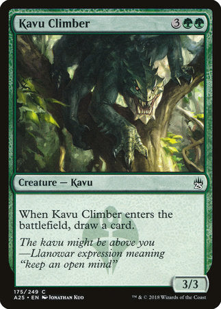 Kavu Climber [Masters 25] | Tabernacle Games