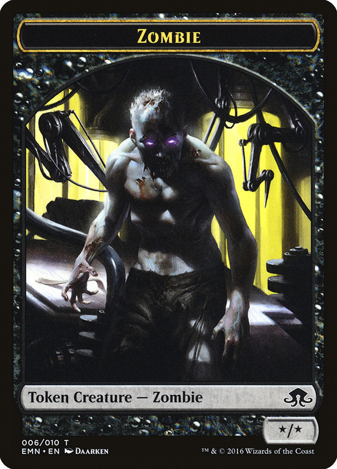 Zombie (006/010) [Eldritch Moon Tokens] | Tabernacle Games