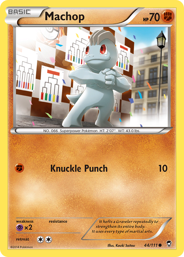 Machop (44/111) [XY: Furious Fists] | Tabernacle Games