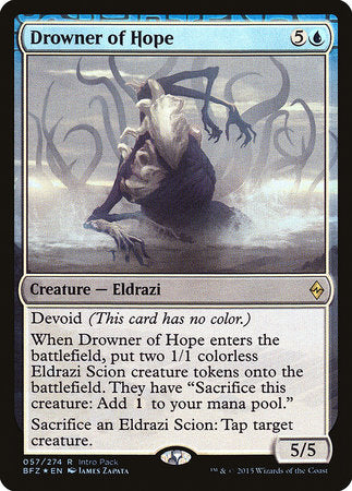 Drowner of Hope [Battle for Zendikar Promos] | Tabernacle Games