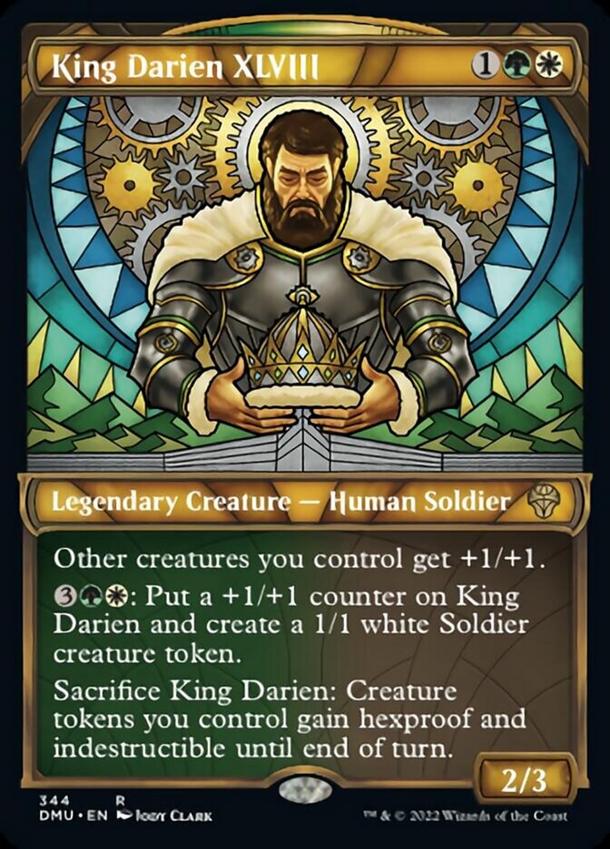 King Darien XLVIII (Showcase) [Dominaria United] | Tabernacle Games