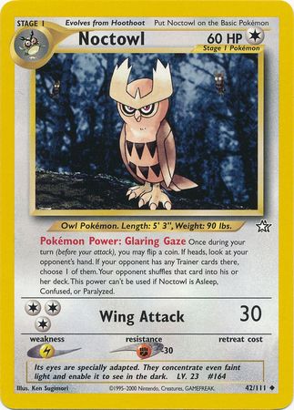 Noctowl (42/111) [Neo Genesis Unlimited] | Tabernacle Games