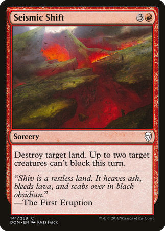 Seismic Shift [Dominaria] | Tabernacle Games