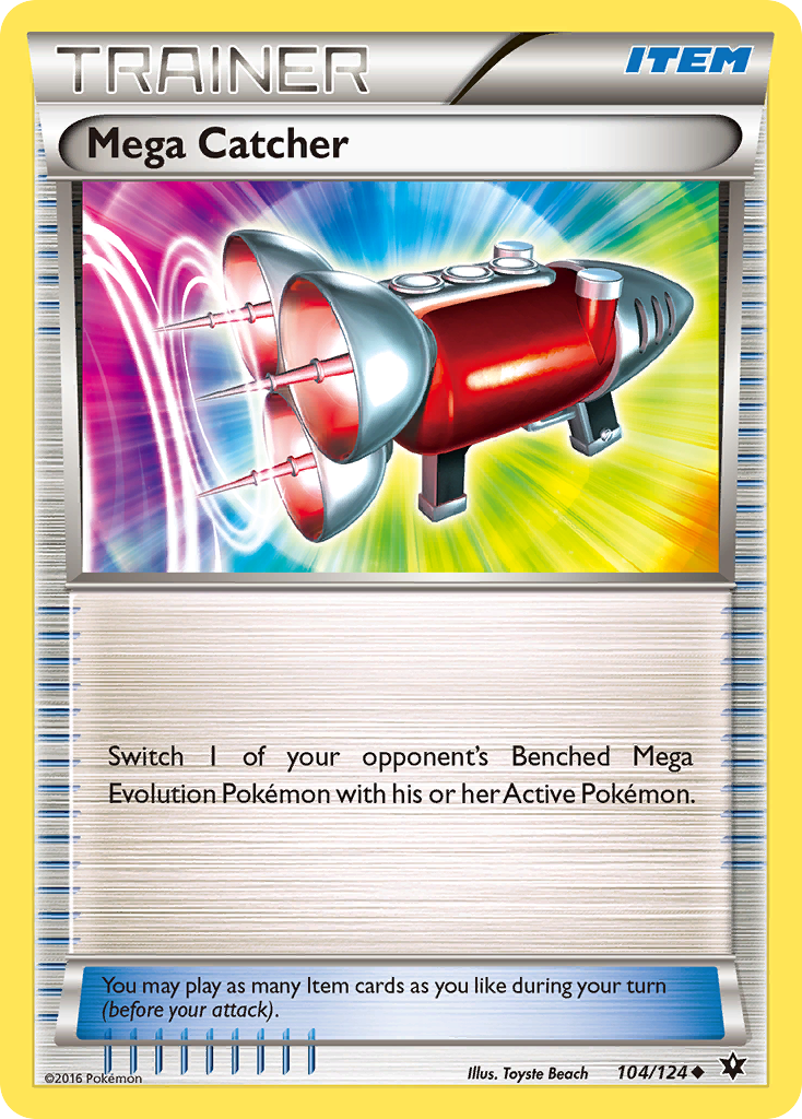 Mega Catcher (104/124) [XY: Fates Collide] | Tabernacle Games