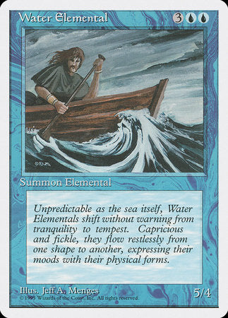 Water Elemental [Fourth Edition] | Tabernacle Games