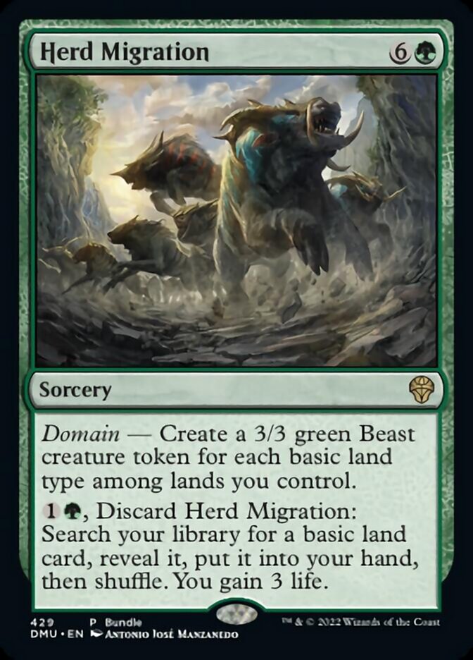 Herd Migration (Bundle) [Dominaria United] | Tabernacle Games