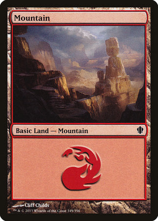 Mountain (349) [Commander 2013] | Tabernacle Games