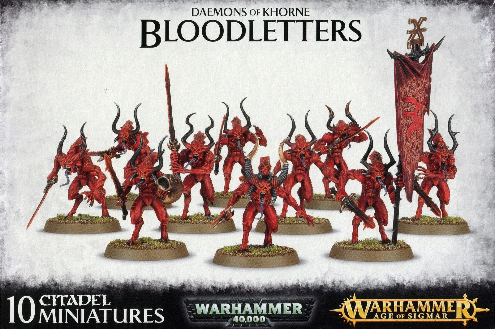 WHAoS & WH40K Daemons of Khorne Bloodletters | Tabernacle Games
