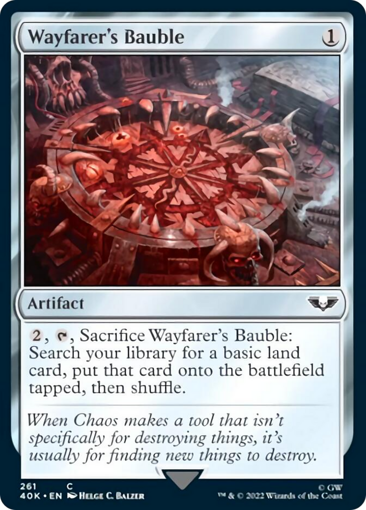 Wayfarer's Bauble (261) [Universes Beyond: Warhammer 40,000] | Tabernacle Games