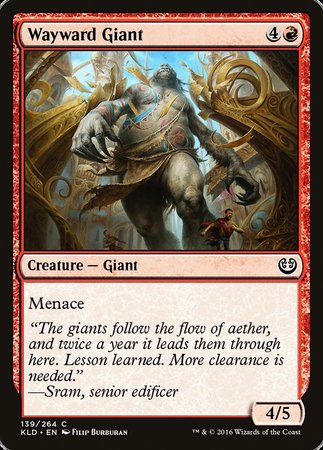 Wayward Giant [Kaladesh] | Tabernacle Games