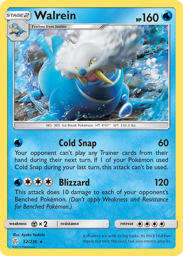 Walrein (52/236) [Sun & Moon: Cosmic Eclipse] | Tabernacle Games