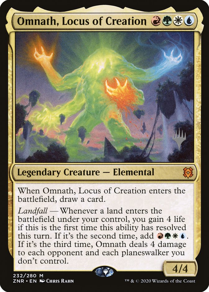 Omnath, Locus of Creation (Promo Pack) [Zendikar Rising Promos] | Tabernacle Games
