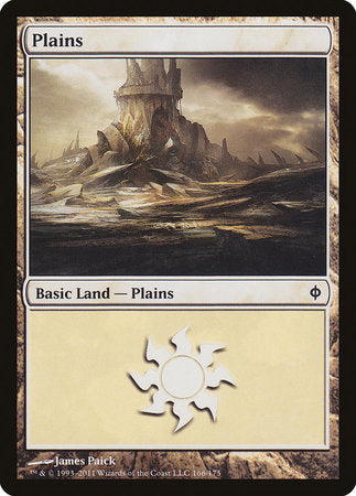 Plains (166) [New Phyrexia] | Tabernacle Games