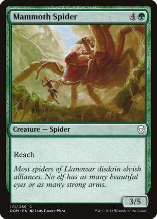Mammoth Spider [Dominaria] | Tabernacle Games