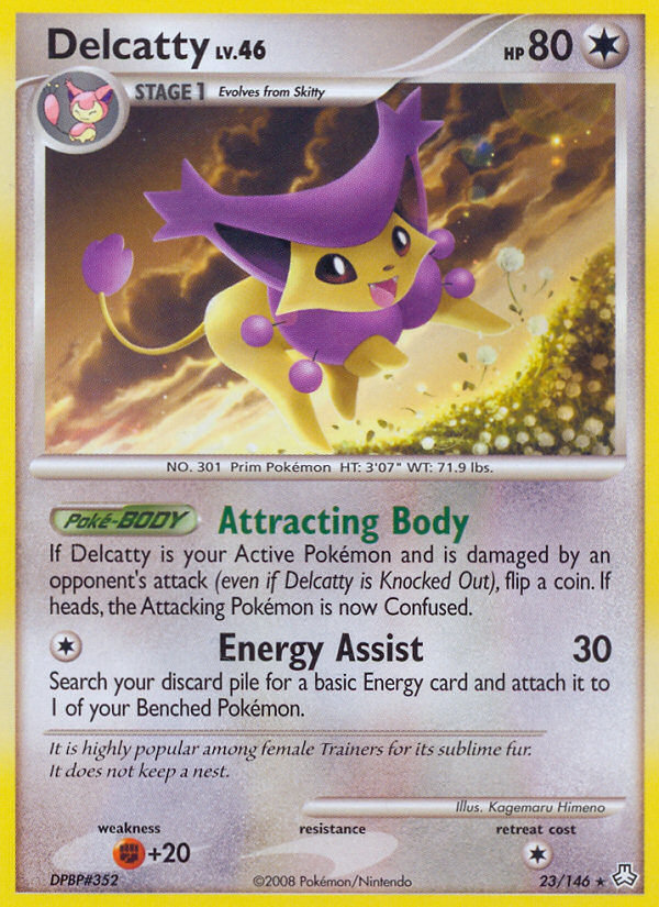 Delcatty (23/146) [Diamond & Pearl: Legends Awakened] | Tabernacle Games