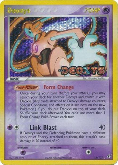 Deoxys (16/107) (Stamped) [EX: Deoxys] | Tabernacle Games