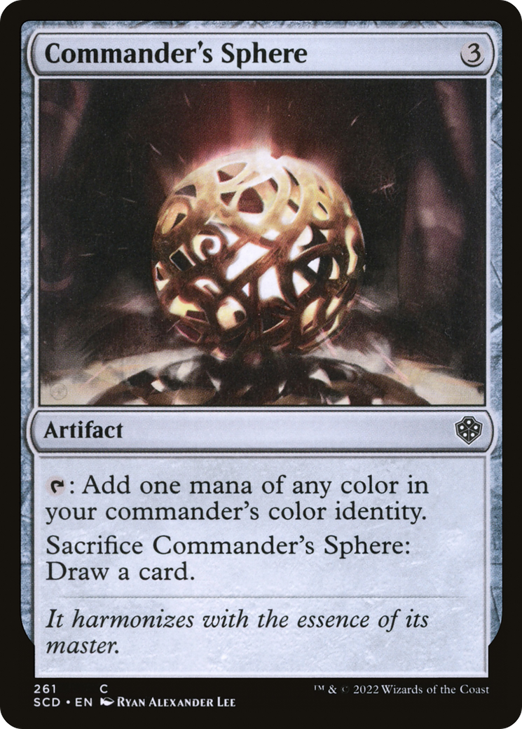 Commander's Sphere [Starter Commander Decks] | Tabernacle Games