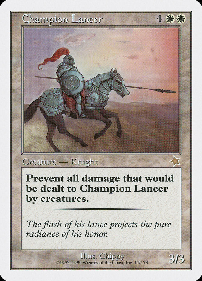Champion Lancer [Starter 1999] | Tabernacle Games