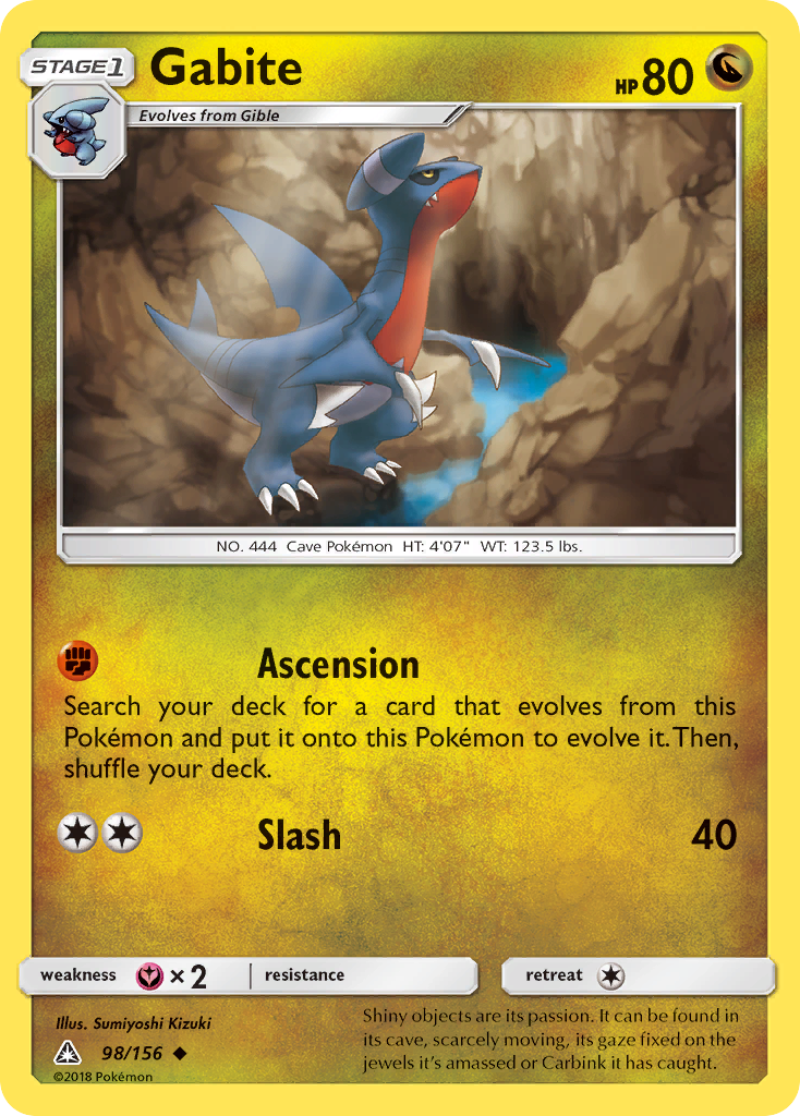 Gabite (98/156) [Sun & Moon: Ultra Prism] | Tabernacle Games