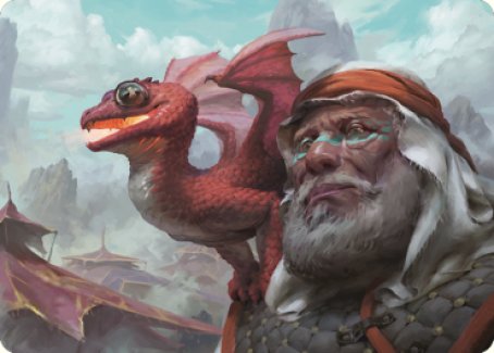 Dragon Whelp Art Card [Dominaria United Art Series] | Tabernacle Games