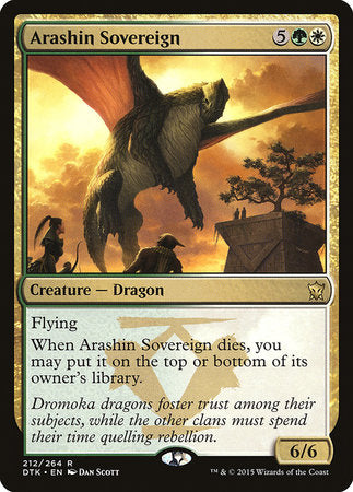 Arashin Sovereign [Dragons of Tarkir] | Tabernacle Games