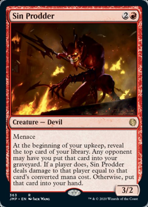 Sin Prodder [Jumpstart] | Tabernacle Games