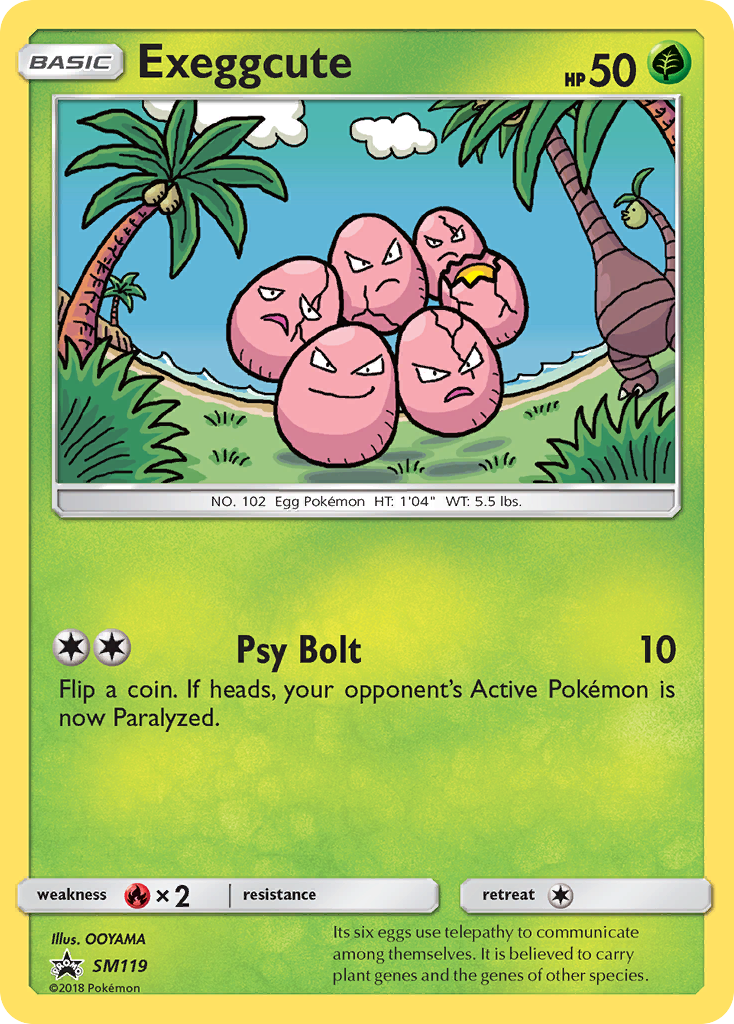 Exeggcute (SM119) [Sun & Moon: Black Star Promos] | Tabernacle Games