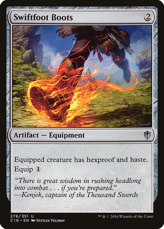 Swiftfoot Boots [Commander 2016] | Tabernacle Games