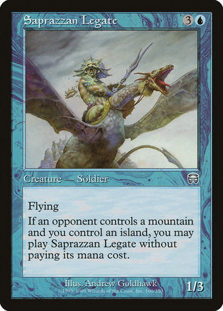 Saprazzan Legate [Mercadian Masques] | Tabernacle Games