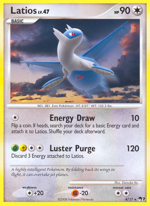 Latios (4/17) [POP Series 7] | Tabernacle Games