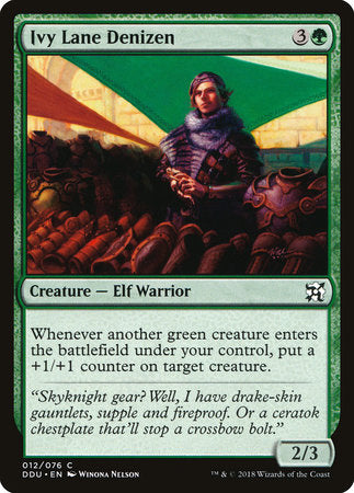 Ivy Lane Denizen [Duel Decks: Elves vs. Inventors] | Tabernacle Games