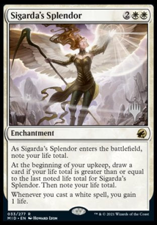 Sigarda's Splendor (Promo Pack) [Innistrad: Midnight Hunt Promos] | Tabernacle Games