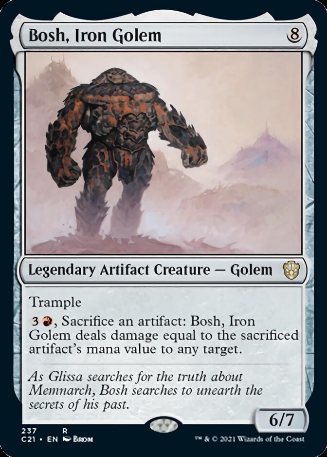 Bosh, Iron Golem [Commander 2021] | Tabernacle Games