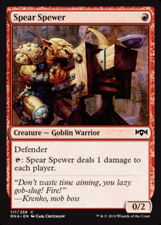 Spear Spewer [Ravnica Allegiance] | Tabernacle Games