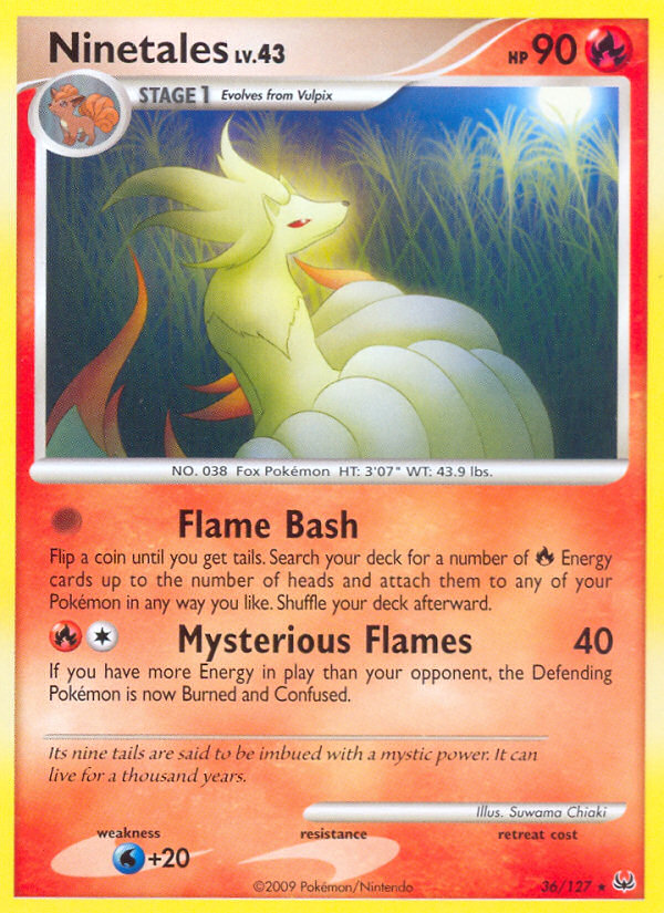 Ninetales (36/127) [Platinum: Base Set] | Tabernacle Games