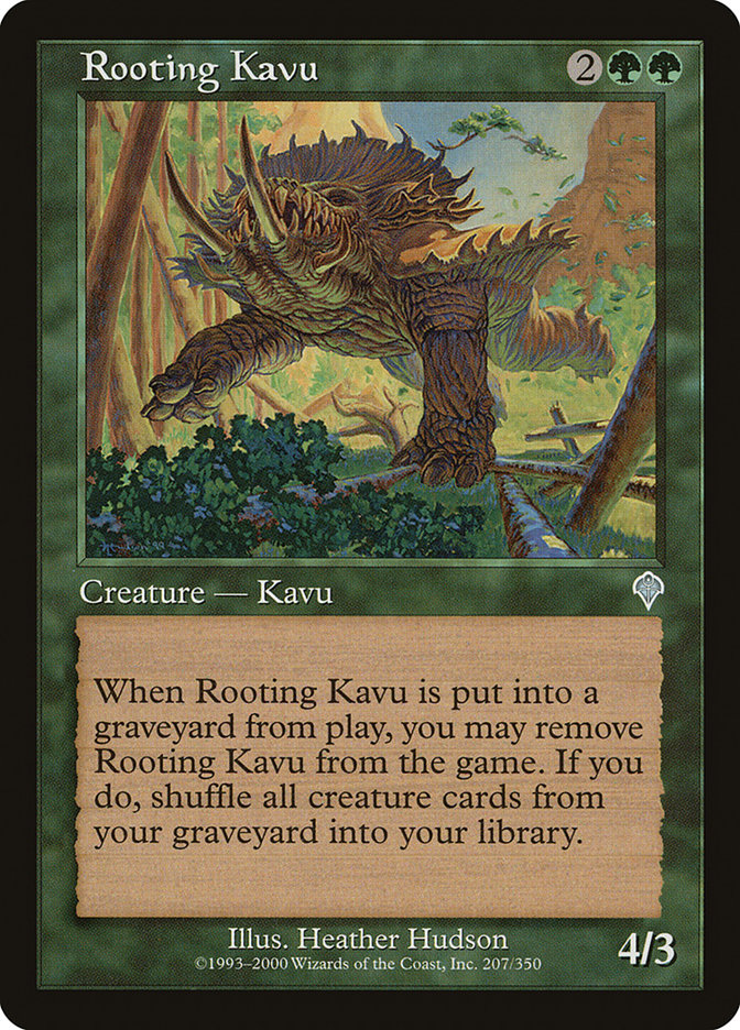 Rooting Kavu [Invasion] | Tabernacle Games