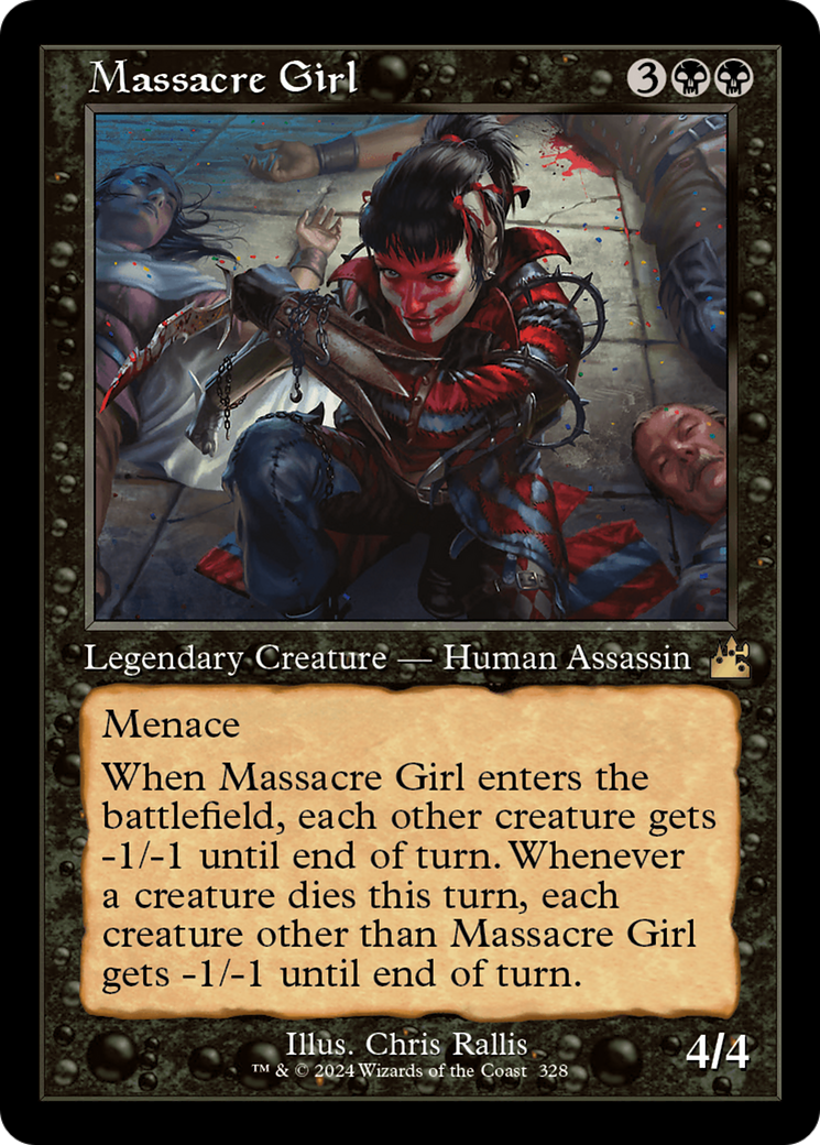 Massacre Girl (Retro) [Ravnica Remastered] | Tabernacle Games