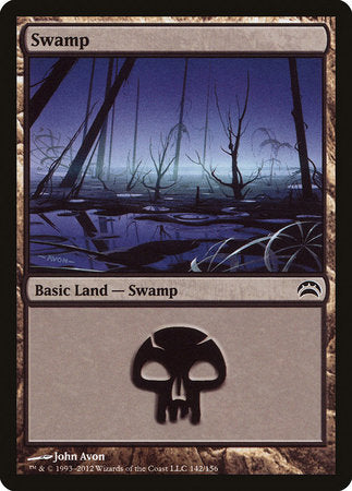 Swamp (142) [Planechase 2012] | Tabernacle Games