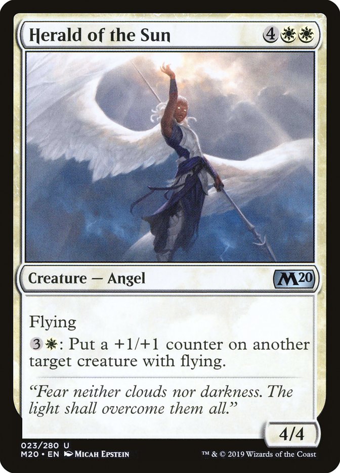 Herald of the Sun [Core Set 2020] | Tabernacle Games