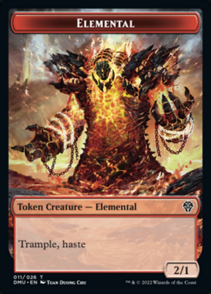 Elemental Token [Dominaria United Tokens] | Tabernacle Games