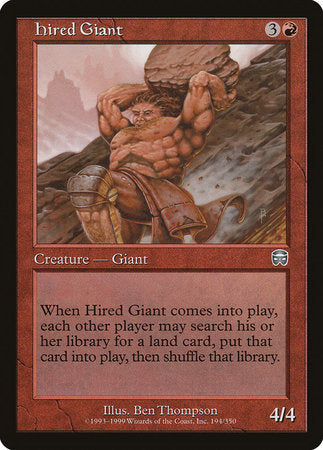 Hired Giant [Mercadian Masques] | Tabernacle Games