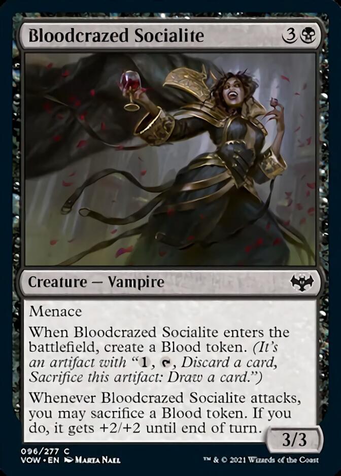 Bloodcrazed Socialite [Innistrad: Crimson Vow] | Tabernacle Games