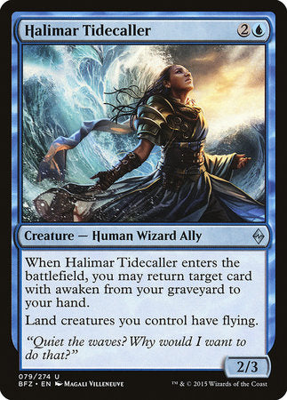 Halimar Tidecaller [Battle for Zendikar] | Tabernacle Games
