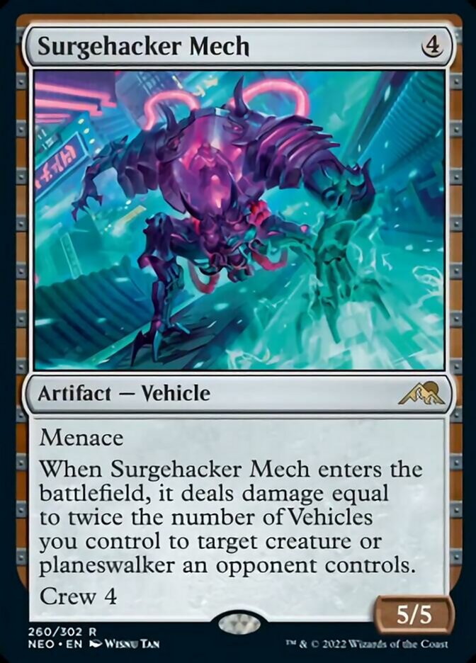 Surgehacker Mech [Kamigawa: Neon Dynasty] | Tabernacle Games
